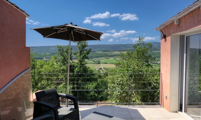 Sault Apartment | Appartement terrasses vue Ventoux - 1 to 4 people