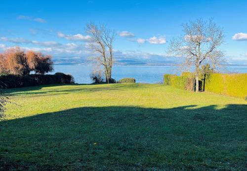 Anthy-sur-Leman Apartment | Appartement tout confort pieds dans l'eau avec vue imprenable , pause nature
