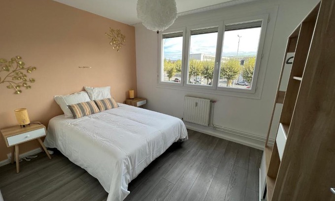 Saint-Vincent Apartment | Appt 2 chambres proche gare fibre wifi