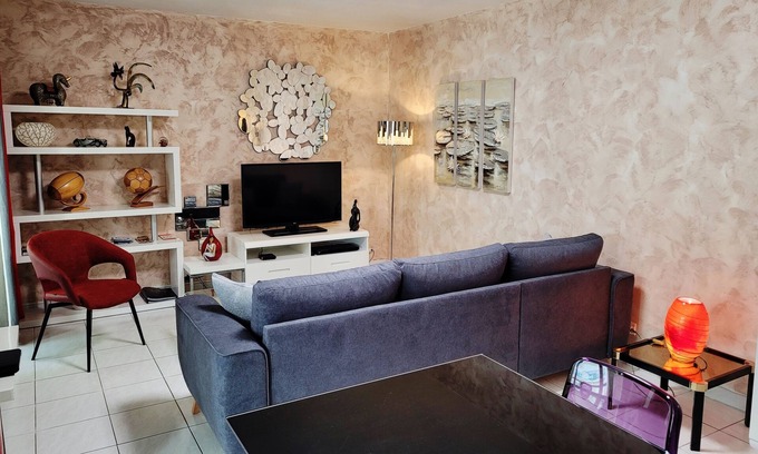 Amidonniers - Caffarelli Apartment | Apt T3 air-conditioned 6 pers 70m² Centre ville Loggia Parking avec borne élect.
