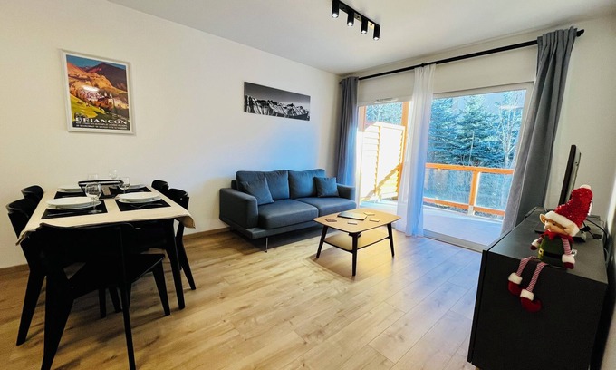 Briancon Apartment | Apt T3 neuf au pied de ski telecabine