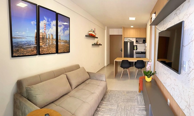 Jatiuca Apartment | Apto Strauss 250m Praia Jatiúca