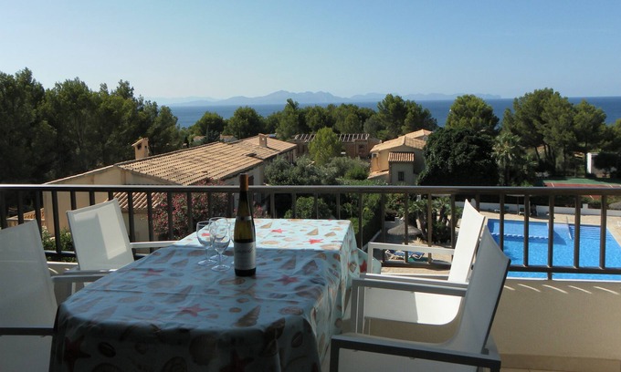 Betlem de Marina Apartment | apto sureda azul, breathtaking views of alcudia bay