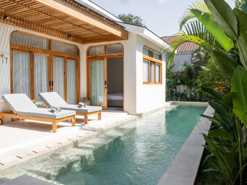Kuta Villa | Aquae Villas - Rosa - Luxury Villa - 2bdr with Pool - Kuta Lombok