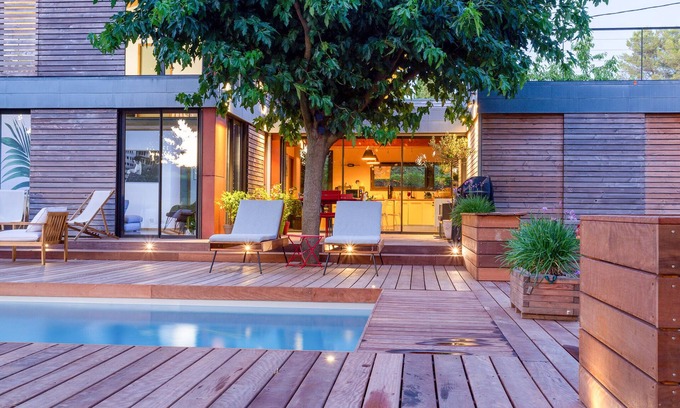 Cabries Villa | Architect's villa with swimming pool in Cabriès (10km from Aix-en-Provence)