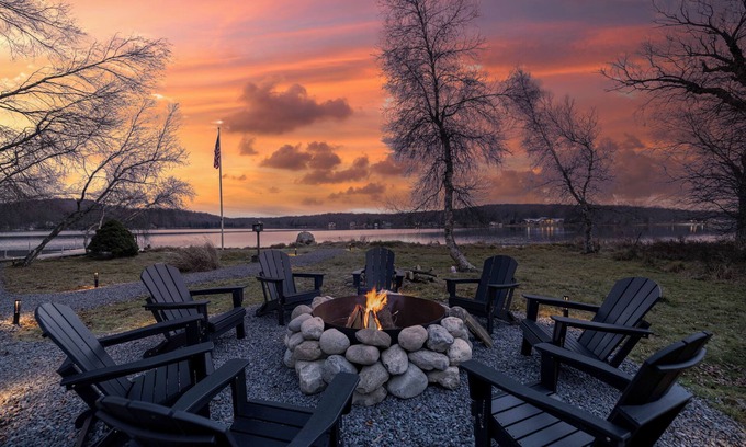 Pocono Lake House | Arrowhead Premier Lakefront w/Sauna, Hot Tub, Firepit, Game Room, Amenities,