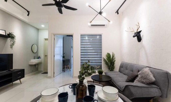 Kuala Lumpur Apartment | Arte Mont Kiara 3pax Jacuzzi Pool Gym near MITEC Matrade