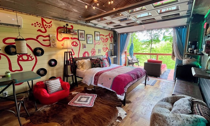 Sparta Villa | Artist Cabin On the River, Sparta! #hiking #waterfalls