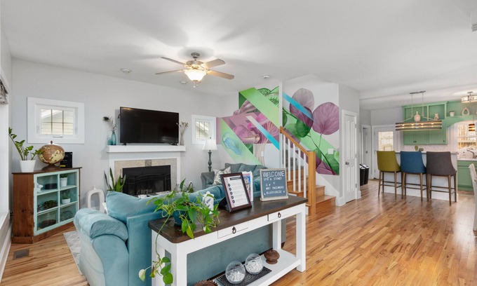 Oakley House | Artist’s Layer at Biltmore Ter- King bed-5 min Biltmore & Parkway,8 min Downtown