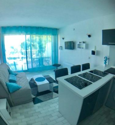 Le Grau-Du-Roi Apartment | AS9578 - Studio cabine vue port avec parking privé