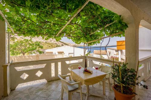 Metajna Apartment | Asta view over sea reed landscape and bay