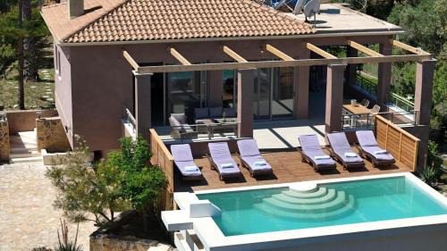Argassi Villa | Astarte Villas - Stilvi 4 Bedroom Private Villa With Pool