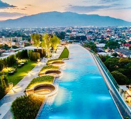 Chang Khlan Apartment | Astra Sky River 5 Stars Pool Sauna Gym