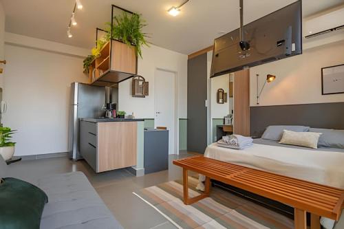 Cerqueira Cesar Apartment | Atmosfera Hachi 307I Alma & Design nos Jardins