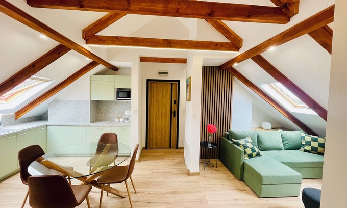 Jastrzebia Gora Apartment | Attic apartment