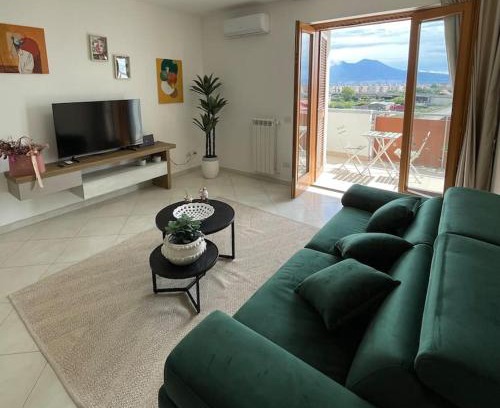 Casavatore Apartment | Attico vicino all Aeroporto con Parcheggio privato e 2 Bagni