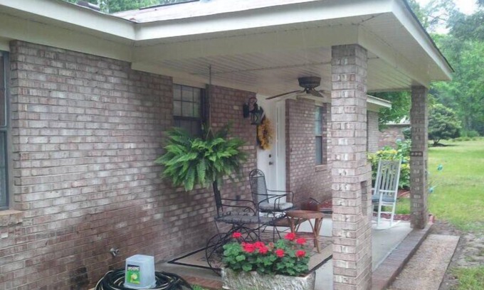 Peach Orchard House | Augusta Vacation Home in a tranquil wooded setting!