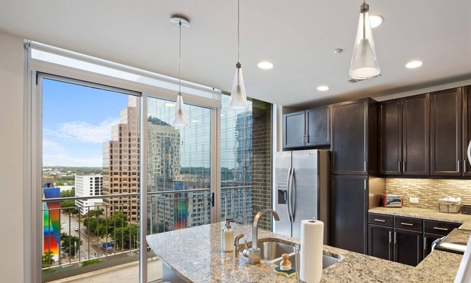 Waller Creek District Apartment | Austin Modern 1BD 1BA Apartment