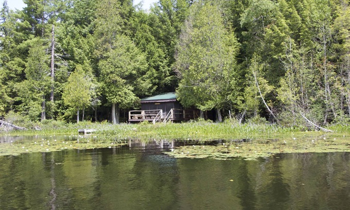 Saranac Lake Cabin | Authentic Adirondack Waterfront Cabin, Pet Friendly 2 bedroom 1 bath