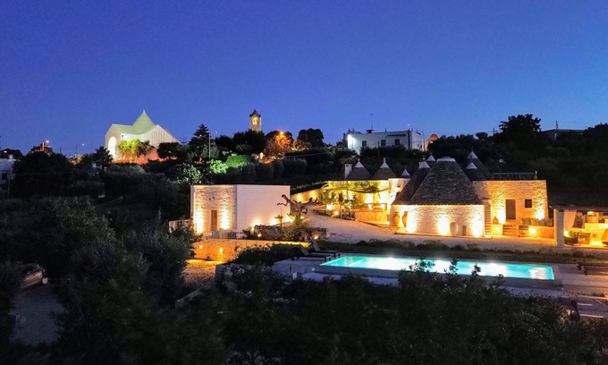 Locorotondo Villa | Authentic Residences in Trulli. A panorama of relaxation