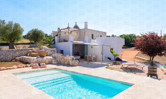 Martina Franca Villa | Authentic Trulli Stay with Private Pool and Panoramic Views | Itria Valley