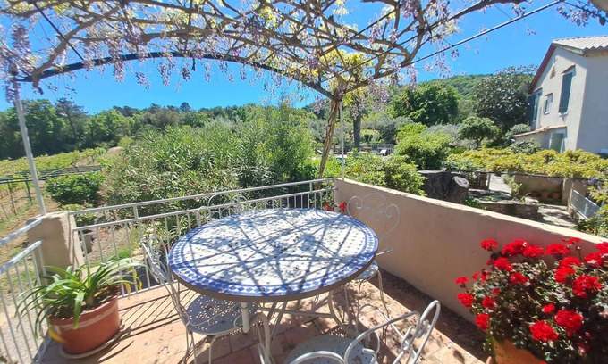 Ramatuelle House | Authenticité Maison 4 personnes au cœur des vignes