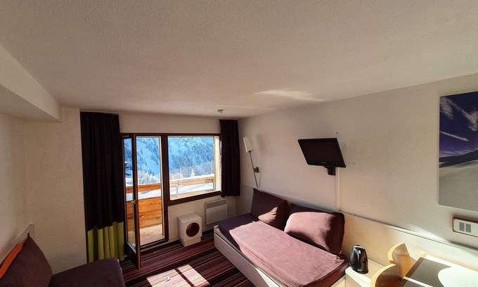 Avoriaz Apartment | AVORIAZ- Résidence TILIA - Apartment 2 rooms + cabin, balcony SOUTH