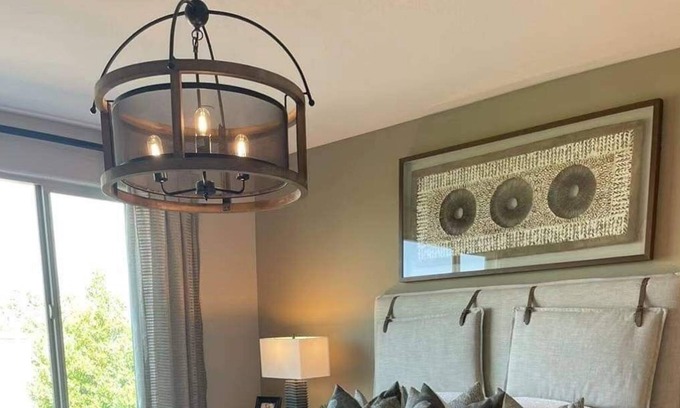 Roseville House | B1- Cozy master bedroom in Roseville