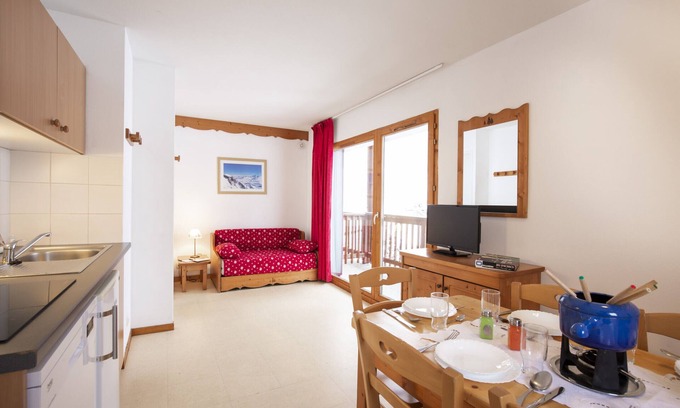 Termignon Apartment | Balcons C 023 - PARC NAT. VANOISE appart. 6 pers.