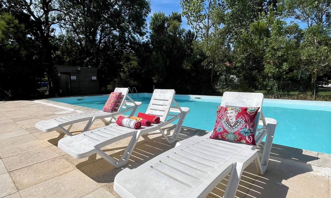 Esnandes Cabin | Barrel Combo X2 Avec Terrasse - VUE MER