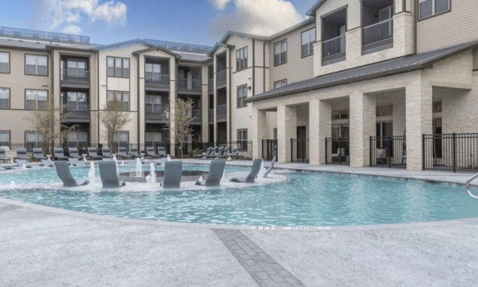 McKinney Apartment | Barsala l Modern 1BD Oasis with Pool & Smart Features