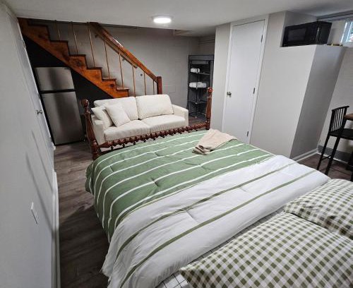 Cameron Village House | Basement with Private entrance private toilet shared shower