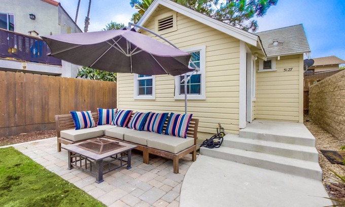 Ocean Beach Cottage | Beach Daze 2: Steps from dog beach, walk to shops and restaurants.