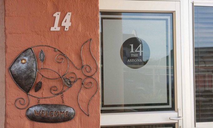 Aston Bay House | Beach Front Apartment close to the beach with magnificent sea views.