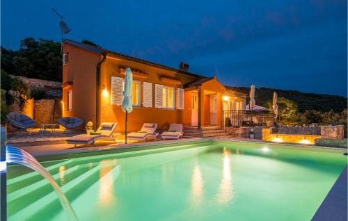 Miholascica House | Beach Front Home In Miholascica With Private Swimming Pool, Can Be Inside Or Outside