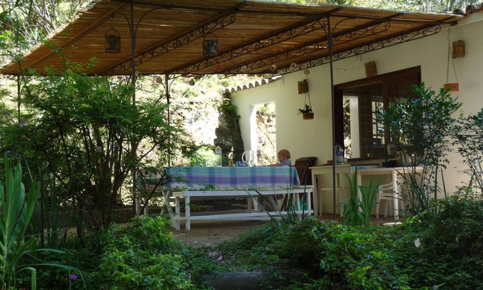 Praia de Barequecaba House | Beach house surrounded by a beautiful grove of eucalyptus trees, overlooking the sea