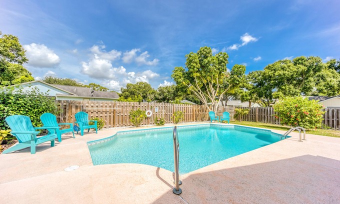 Vero Beach South House | Beach Retreat with Private Heated Pool and Two King Beds!