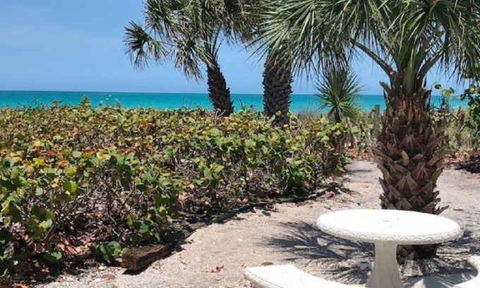 Englewood Villa | Beach, Sand, Sunsets. . . Rocking chair in front of the porch!