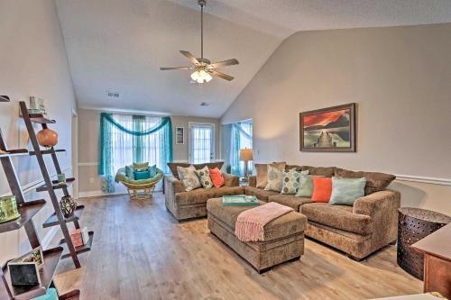 North Charleston House | Beach-Themed Retreat 10 Mi to Downtown Charleston