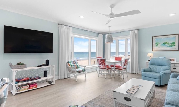 Georgetown County Condo | Beachfront Bliss: 3 Bdrm 1st Flr