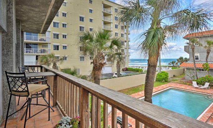 Indialantic Apartment | Beachfront Indialantic Home - Pool and Ocean View!