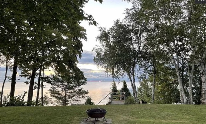 Forestville House | Beachfront property on Lake Huron with your water view and private beach