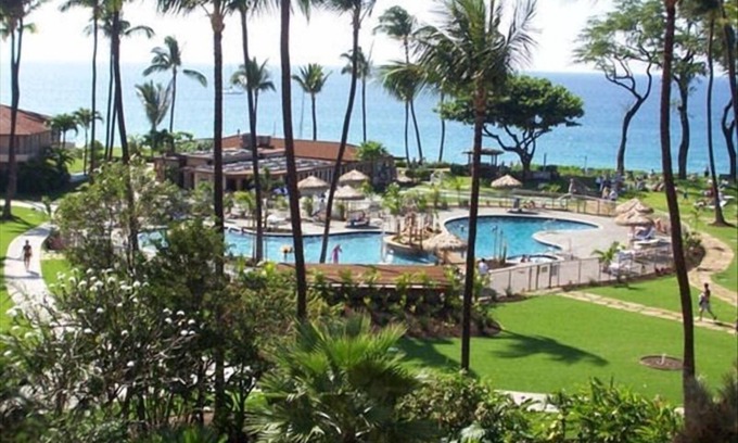Kaanapali Condo | BEACHFRONT RESORT+OCEAN VIEW STUDIO A-317+CENTRAL A/C+FULLY EQUIPPED