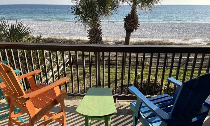 Panama City Beach Condo | Beachfront, Walking distance to Pier park. Reduced rates