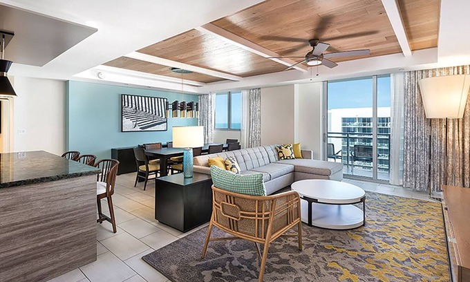 Clearwater Beach Resort | Beachside Resort, Presidential 4-Bedroom Oceanfront Suite + Amenities