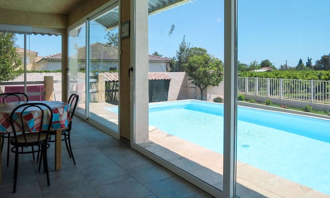 Santa-Lucia-di-Moriani House | Beautiful private villa for 8 people with private pool, TV, patio, pets allowed and panoramic view