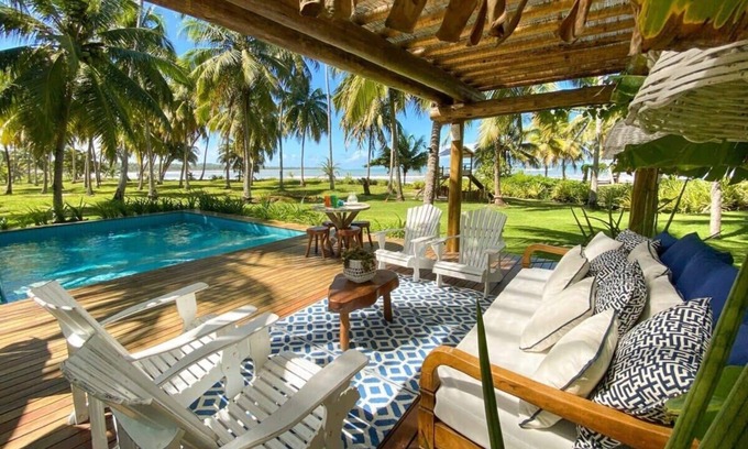 Passo de Camaragibe House | Beautiful Beachfront Mansion - ALA020 (1)