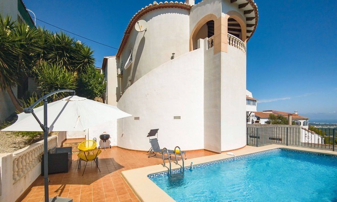 La Font d'en Carros Villa | Beautiful private villa for 6 guests with A/C, private pool, WIFI, TV and terrace