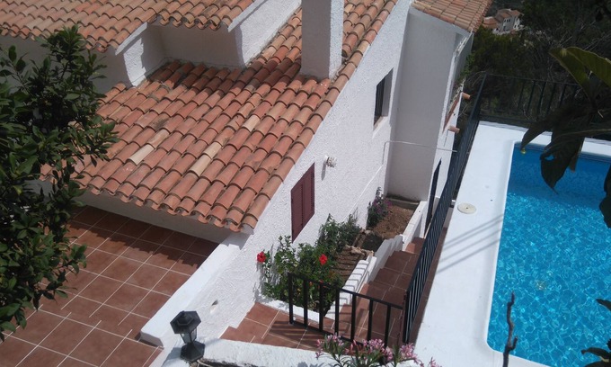 La Font d'en Carros Villa | Beautiful 2 Bed Apartment In Mountainside Villa With Private Pool & Sea Views