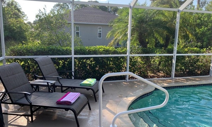 Rotonda Lakes House | Beautiful 3 Br/2 Bath House w/Private Pool Heated! Close to beaches!